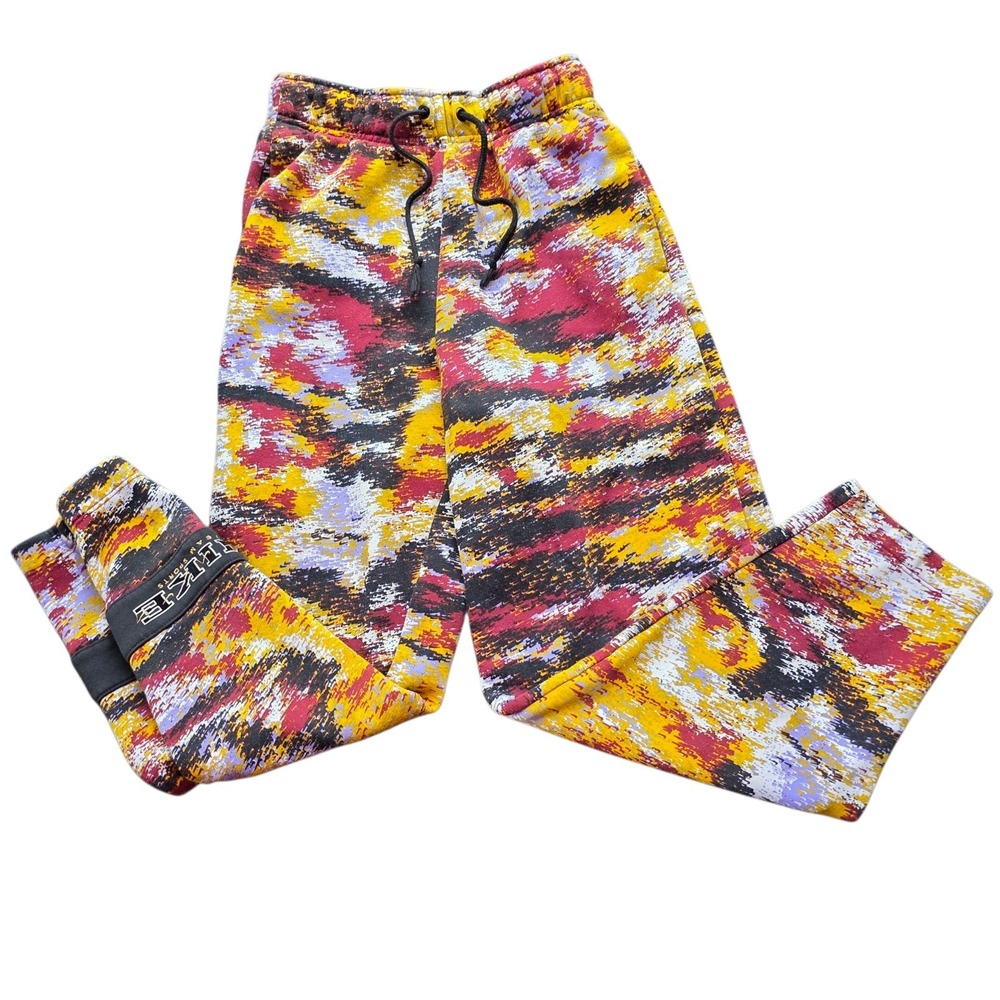 Nike‎ Team Sports Essential Women Large AOP Fleece Curve Pants DQ3587-010 (1046)